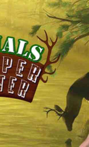 Safari Animal hunting  2016 – deer, bear and fox shooting game to increase the shooting level. 2