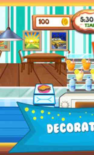 Sandwich Lunch Food Maker Mania - sim mama story & make cooking dash games for kids 3