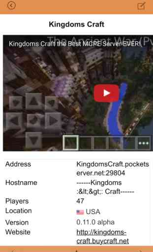 Servers for Minecraft PE Free - Best Multiplayer Server List in Your Pocket! 1