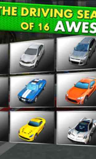 Shopping Mall Parking Driving Simulator - Real Car Racing Test Sim Run Race Games 2
