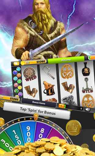 Slots - Hall of Ancient Gods 7's Casino: Play 5-Reel Riches Machines & Ultimate Slot Jackpot 1