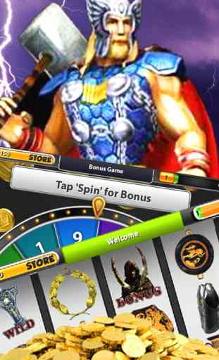 Slots - Hall of Ancient Gods 7's Casino: Play 5-Reel Riches Machines & Ultimate Slot Jackpot 3