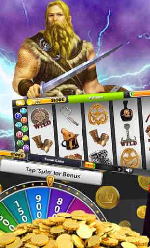 Slots - Hall of Ancient Gods 7's Casino: Play 5-Reel Riches Machines & Ultimate Slot Jackpot 4