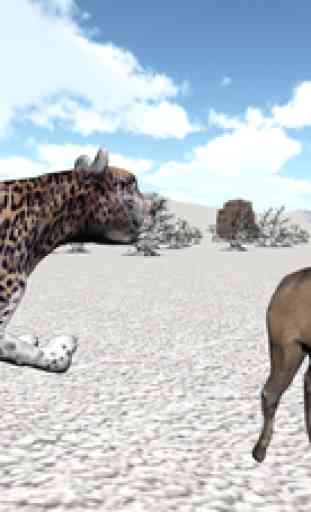 Snow Leopard Survival Attack -  Wild Siberian Beast Hunting Attack Simulation 2016 4