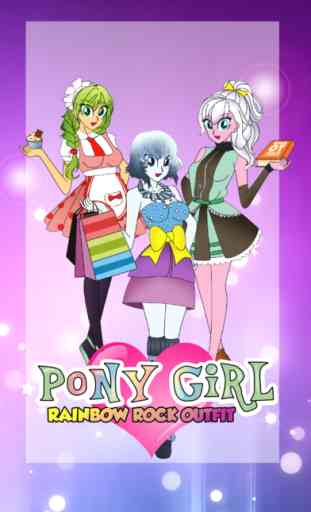 Rockstar Monster Pony High School Girls Dress Up 1