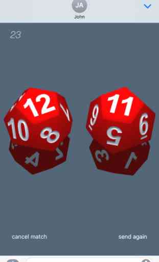 RPG D12 Role-Player Dice for iMessage 2
