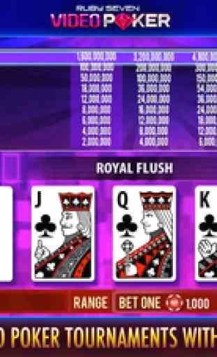 Ruby Seven Video Poker | Top Classic Video Poker 2