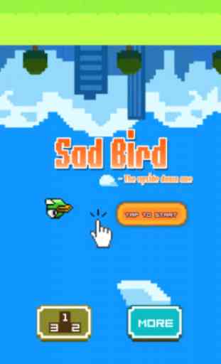 Sad Bird - the upside down one 4