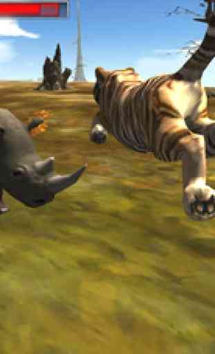 Safari Animals: Scary Tiger 3