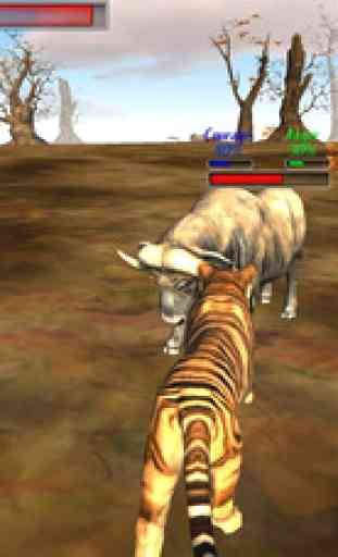 Safari Animals: Scary Tiger 4