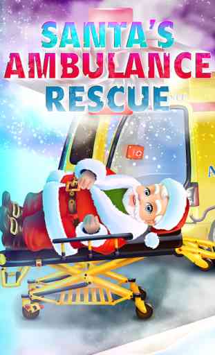 Santa Ambulance Rescue - Kids Christmas Games 3