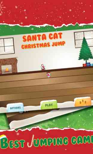 Santa Cat Christmas Jump - Mega Kitty Snow Leap FREE 4