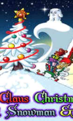 Santa Claus Christmas Dash: With Elf, Snowman & Reindeer 1