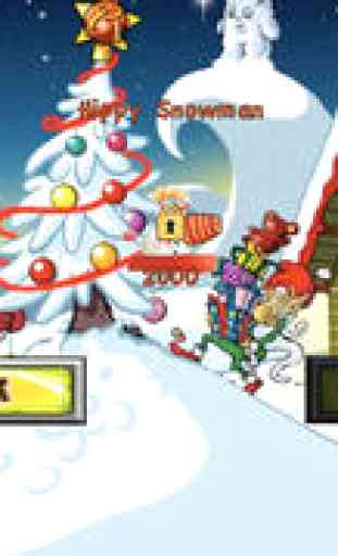 Santa Claus Christmas Dash: With Elf, Snowman & Reindeer 3
