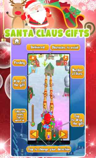 Santa Claus Gifts - free 3D Christmas game 3