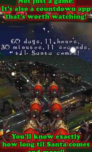 Santa in the City 3D Christmas Game + Countdown FREE 2