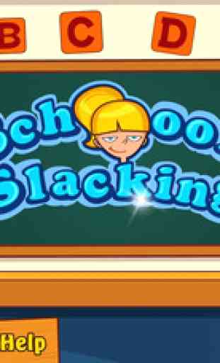 School Slacking - Do funny tricks during school classes 2