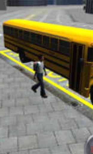 Schoolbus driving 3D simulator 2