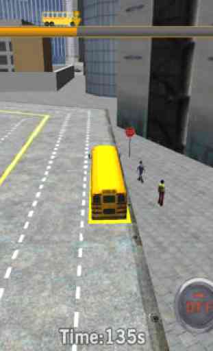 Schoolbus driving 3D simulator 4