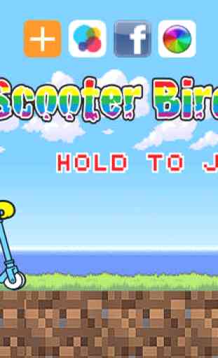 Scooter Bird - No Flappy, Just Slither Dash, Geometry BG 4