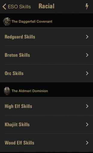 Skill Browser for The Elder Scrolls Online TM 3