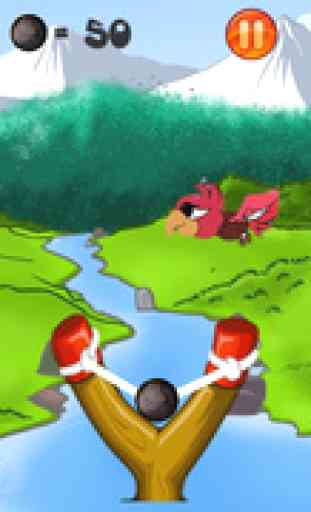Slingshot Bird Sling Shooter:  A Fly Bubble Birdy Hunter Game 2