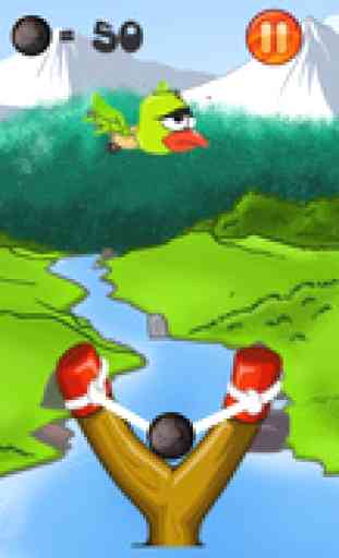 Slingshot Bird Sling Shooter:  A Fly Bubble Birdy Hunter Game 4