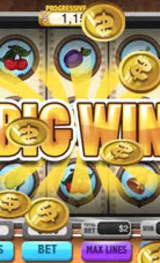Slots 777 (Bonus Games, Free Spins, Big Wins & Progressive Jackpot) 1