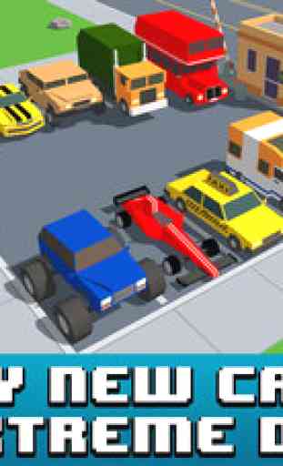 Smashy Car Race 3D: Pixel Cop Chase 3