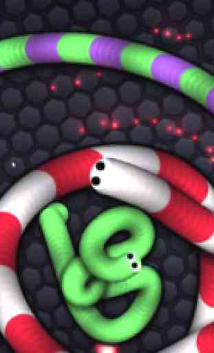 Snake Slither Run - Hungry Worm Eat Color Dot 1