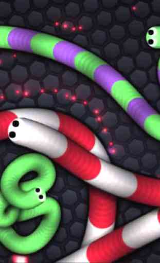 Snake Slither Run - Hungry Worm Eat Color Dot 3