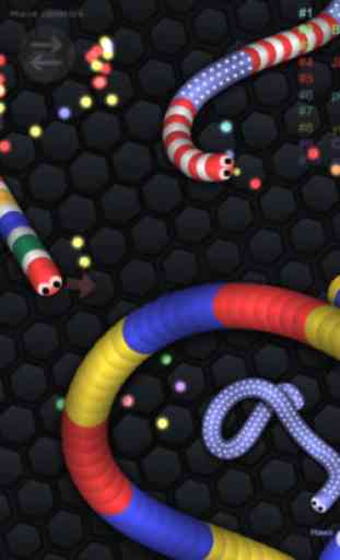 Snake Slither Run - Hungry Worm Eat Color Dot 4