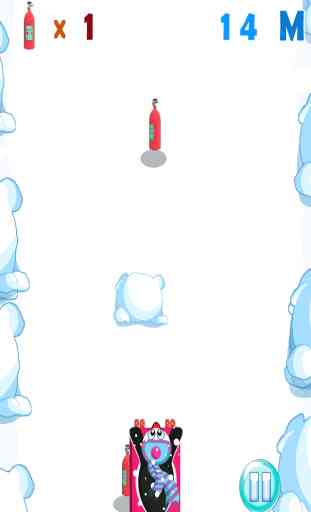 Snow day fast penguin  racing club speed slide ice crazy 2