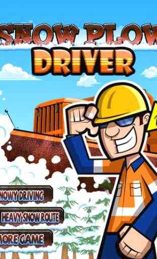 Snow Plow Truck Driver FREE - Race The Storm! 3
