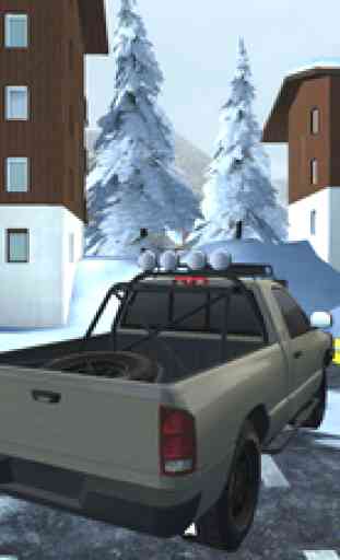 Snow Truck Parking - Extreme Off-Road Winter Driving Simulator FREE 4