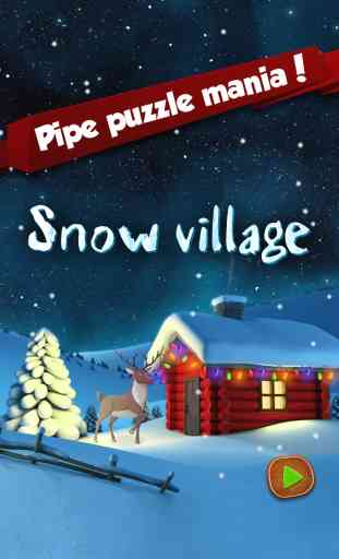 Snow village 2 1
