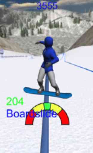 Snowboard Freestyle Mountain 3D 2