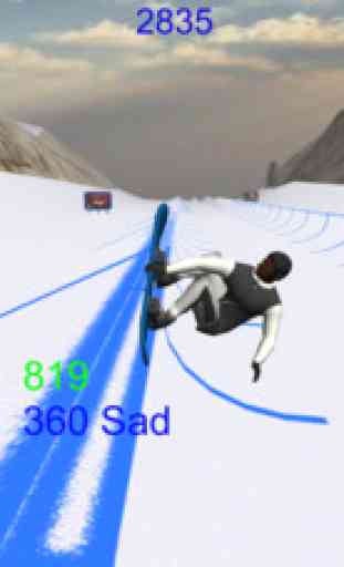Snowboard Freestyle Mountain 3D 3