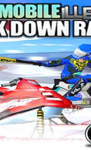 SnowMobile Illegal KnockDown Racing - Racing Games 4
