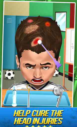 Soccer Doctor Surgery Salon - Kid Games Free 3