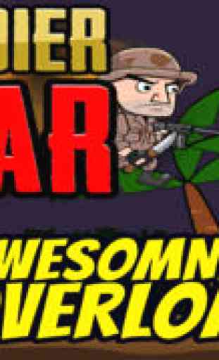 Soldier at War Free: Awesome Jungle Battle 3