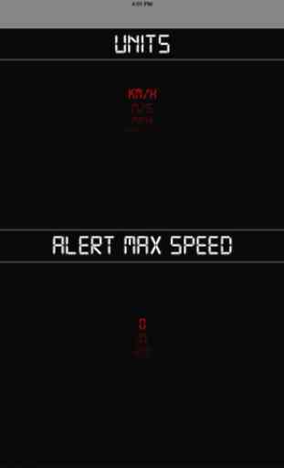 Speedometer - Digital Recorder High Speed Average Limit Alert - GPS Check Speed Test Distance & Altitude 4
