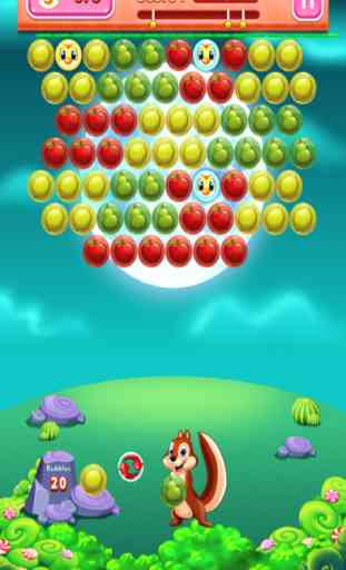 Squirrel Pop Bubble Shooter Fruit Saga : Match 3 Hd Free Game 1