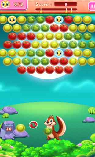 Squirrel Pop Bubble Shooter Fruit Saga : Match 3 Hd Free Game 4