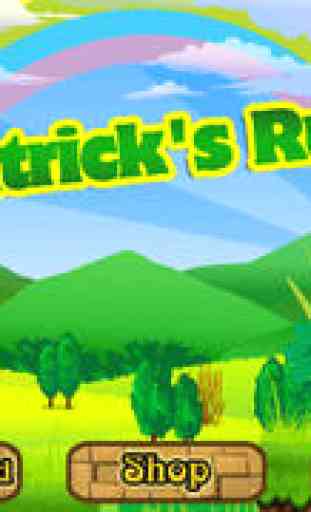 St Patrick's Runner - Day Race For Lucky Gold across Hay Hut and Rainbows 1