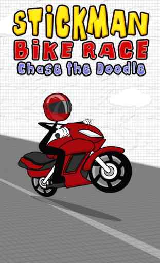 Stickman Bike Race: Chase the Real and Furious Theft Racing Doodle Motorcycle Car Free by Top Crazy Games 1