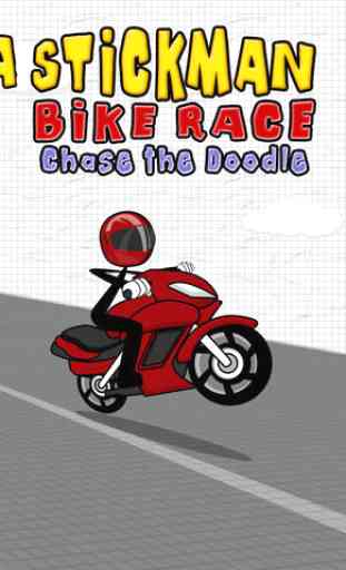 Stickman Bike Race: Chase the Real and Furious Theft Racing Doodle Motorcycle Car Free by Top Crazy Games 3