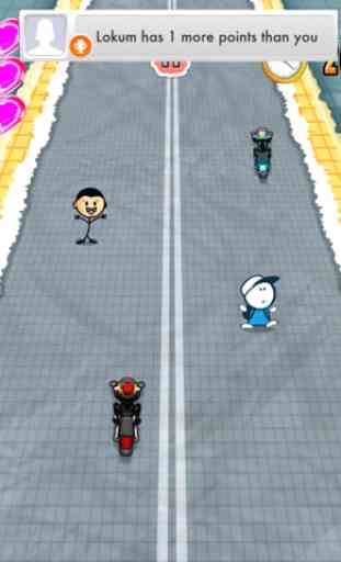 Stickman Bike Race: Chase the Real and Furious Theft Racing Doodle Motorcycle Car Free by Top Crazy Games 4