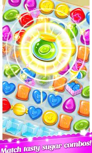 Sugar Crack 6 - Best trivia game of match color candy to pop bubble 1