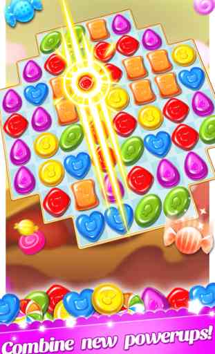 Sugar Crack 6 - Best trivia game of match color candy to pop bubble 4